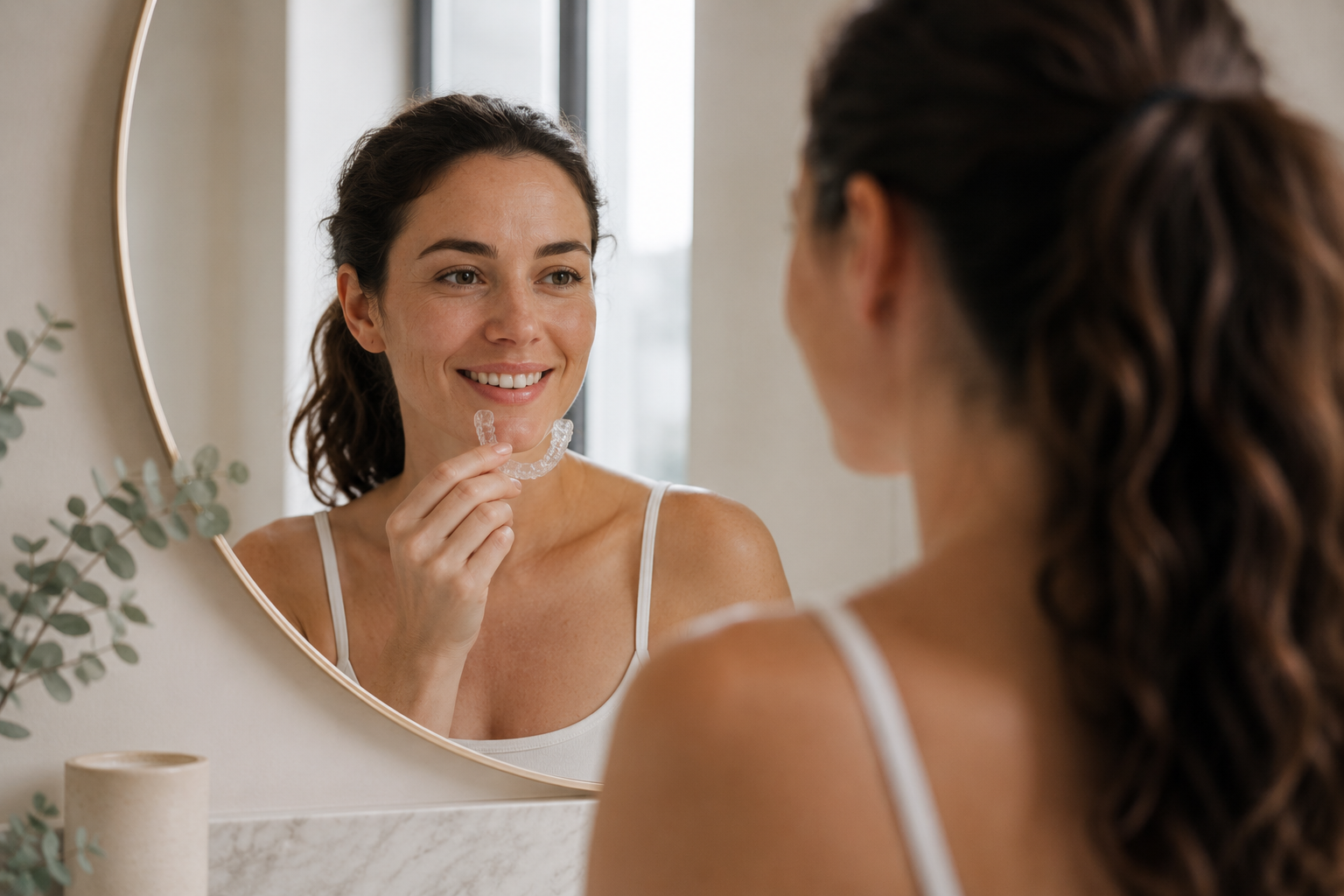 Så tar du hand om dina Invisalign-skenor (utan att det blir krångligt)